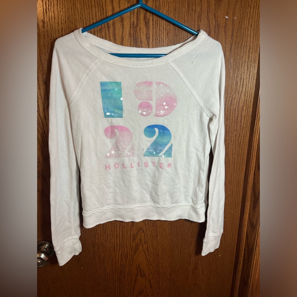 Hollister Women’s Boat Neckline Sweatshirt